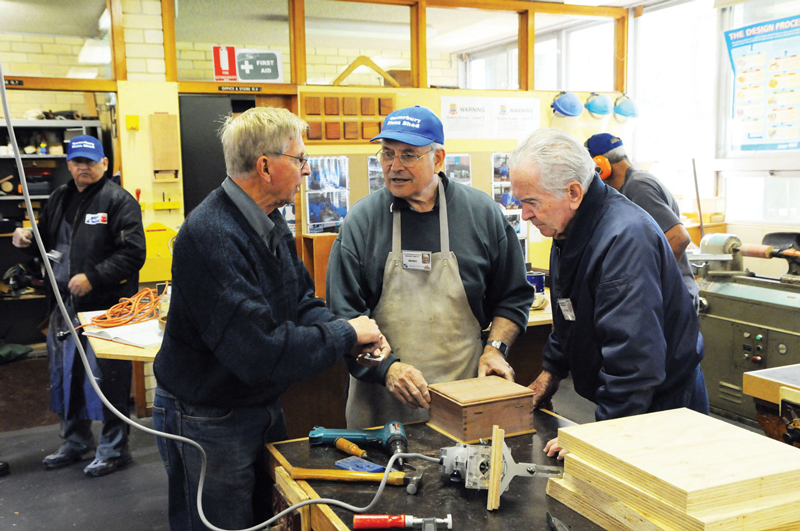 ©2014 Image: Men in Sheds, Canterbury City Community Centre, Australia