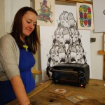 Heat up that oven! Gemma gets her station ready - 'Shrinky-dinks' with Gemma Golland